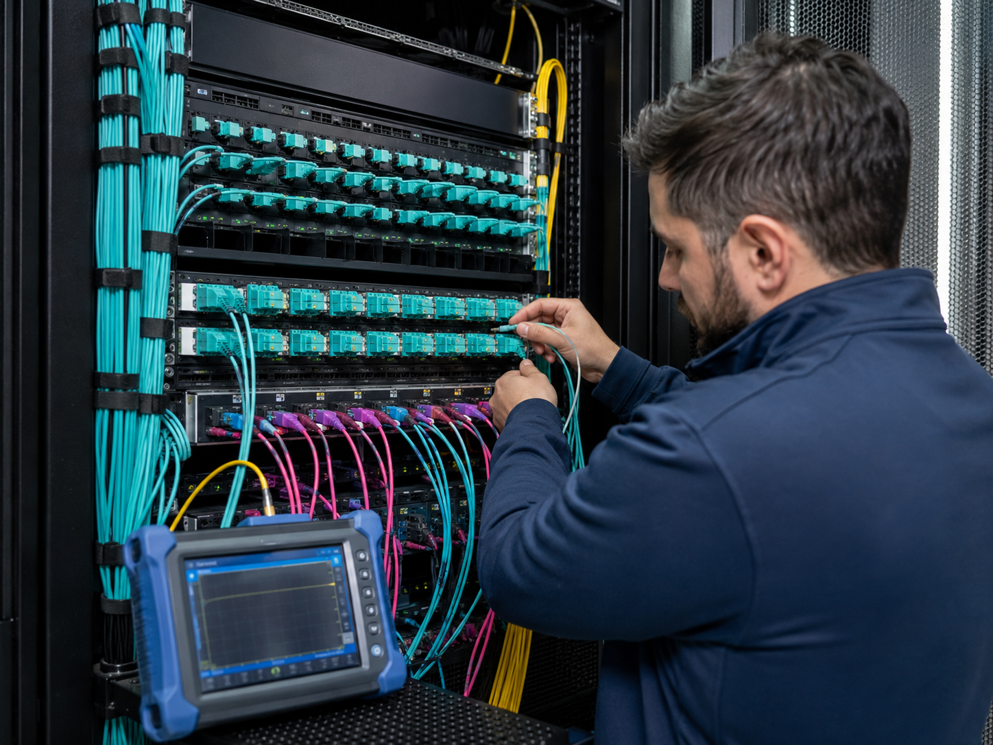 Fiber Optic Cabling Inside Data Centers