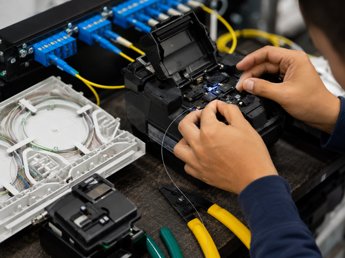 Fiber Splicing and Termination